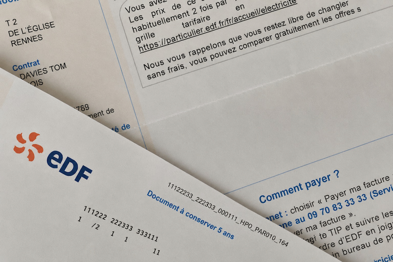 justificatif de domicile proof of address in France